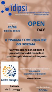 Locandina Open Day Settembre 2024